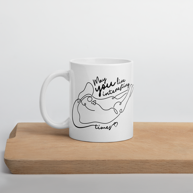 "Hello friend." Mug